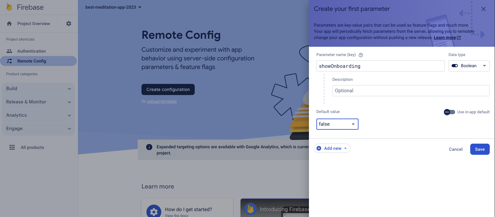 Remote Config